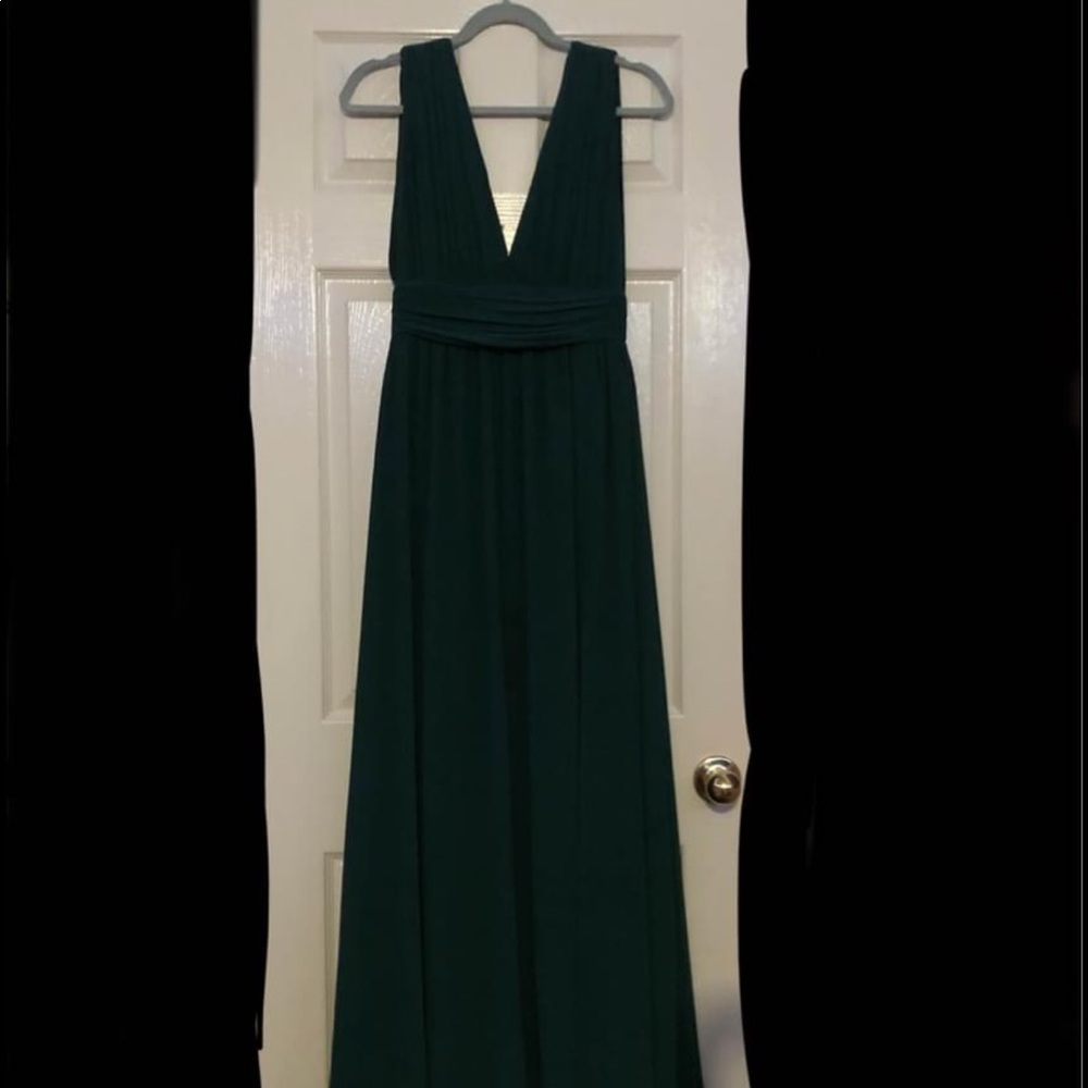 Beautiful Bridesmaid/Prom dress, Forest Green, Size XS, work only once.